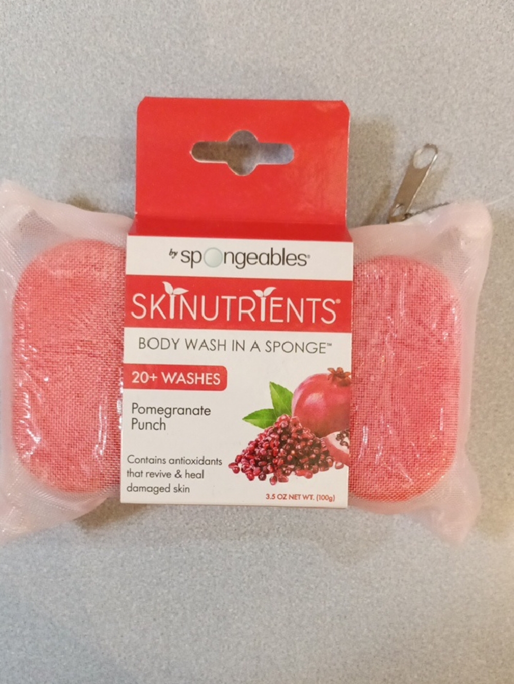 Skinutrients Body Wash In A Sponge. NWT